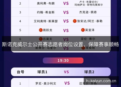 斯诺克威尔士公开赛志愿者岗位设置,保障赛事顺畅 斯诺克威尔士公开赛志愿者岗位设置,保障赛事顺畅